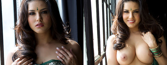 Beautiful Exotic Seductress Sunny Leone Shows Tits