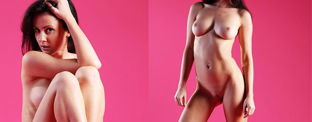 Stunning Nude Model Having Fun Naked